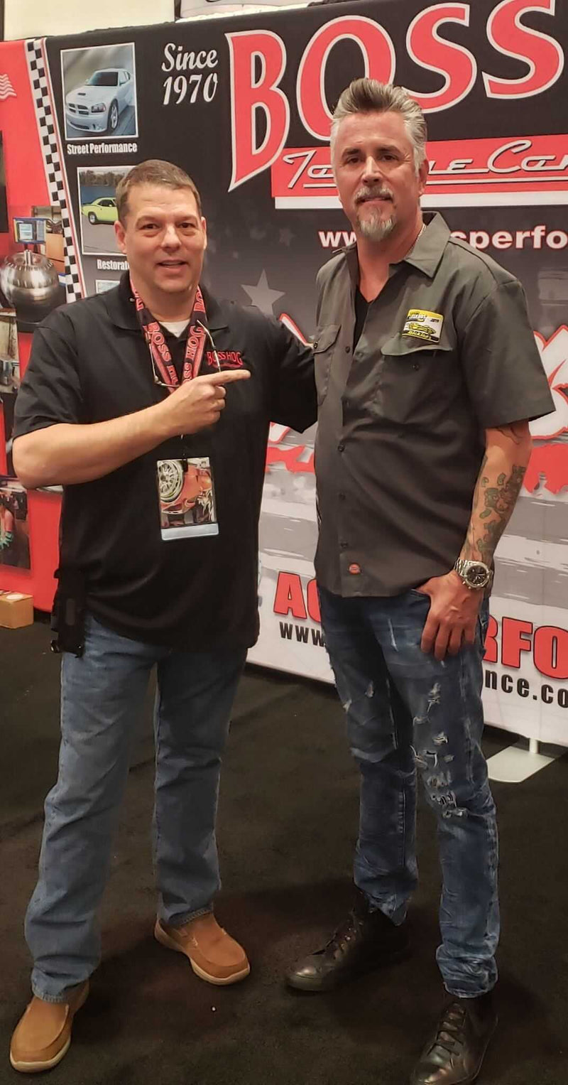 Boss Hog team at a performance trade show