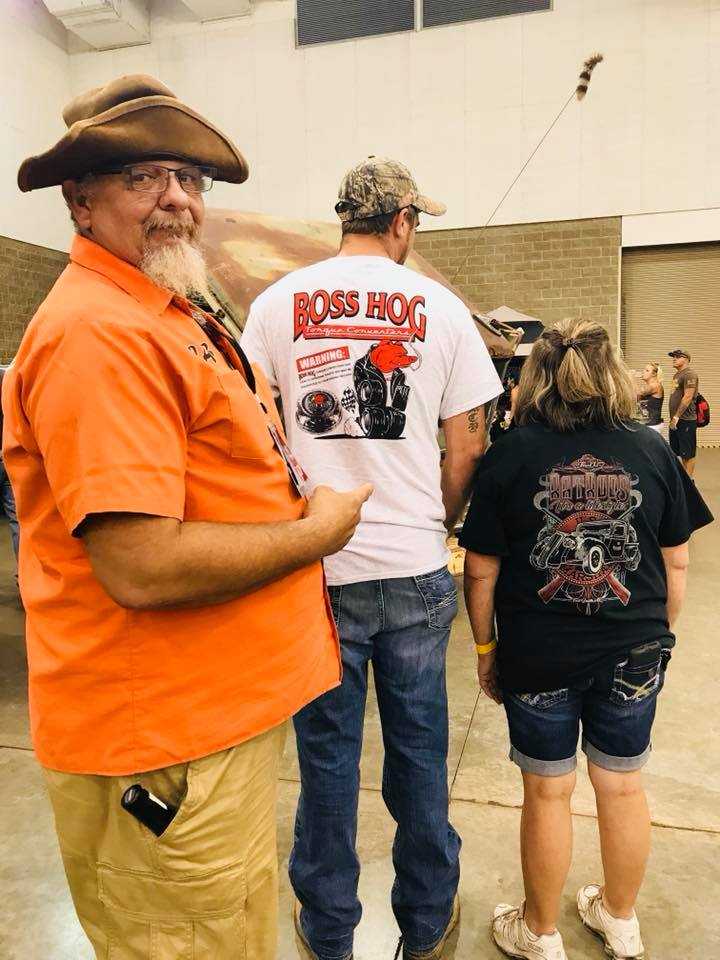 Boss Hog representatives at an industry event
