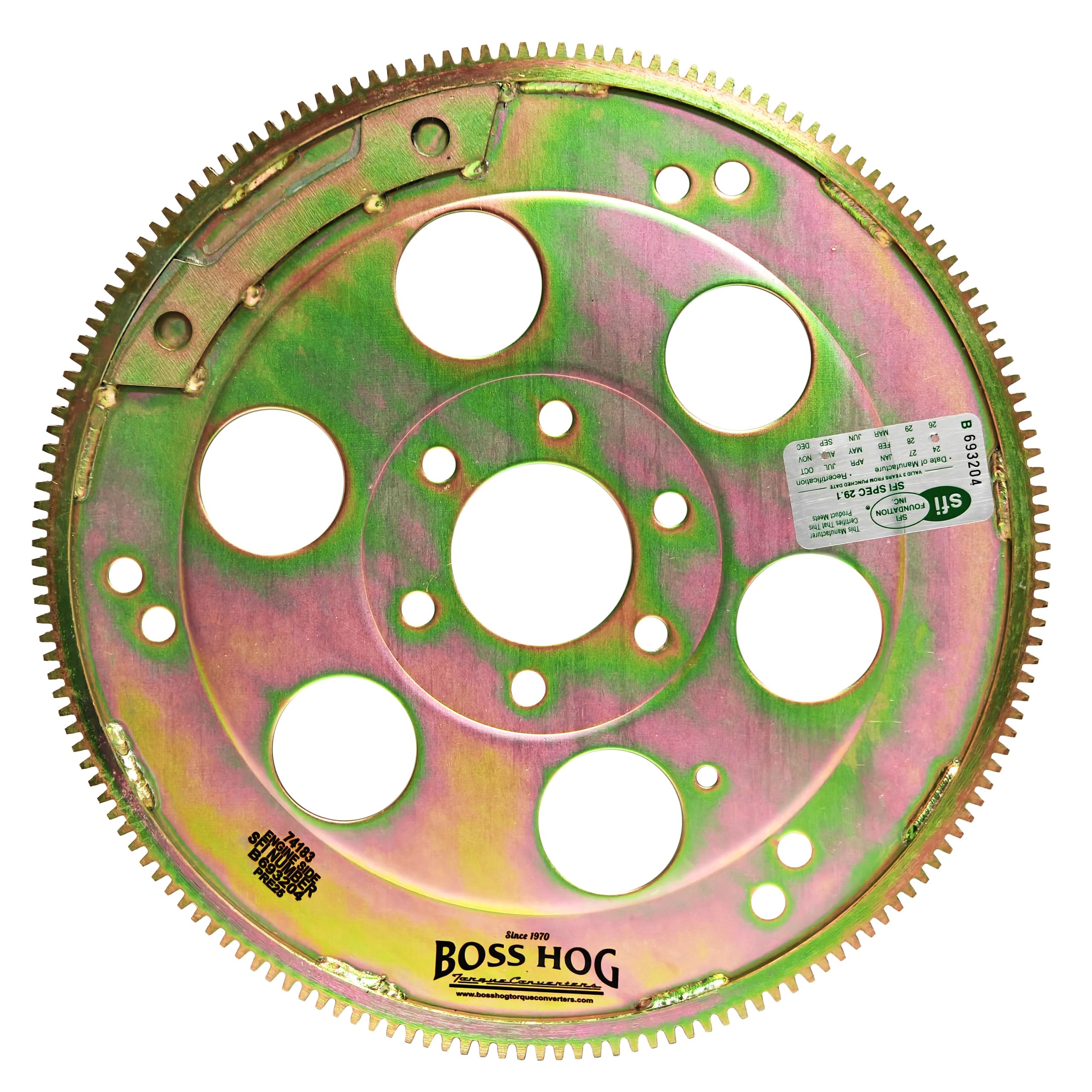 2,800円お安く!◎完売再製作◎Volan SPEED FLEX 1◎8.5 Flexplate OLDS V8 Incl. Diesel 166T - ACC Performance Products